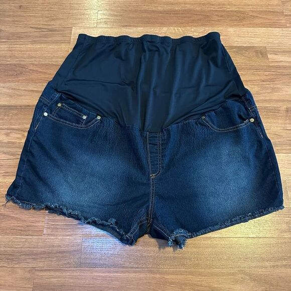 Oh Mamma Maternity Shorts | Maternity Size 2XL - Picture 1 of 8